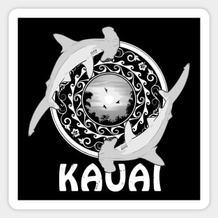 Kauai Scalloped Hammerhead Sharks Sticker